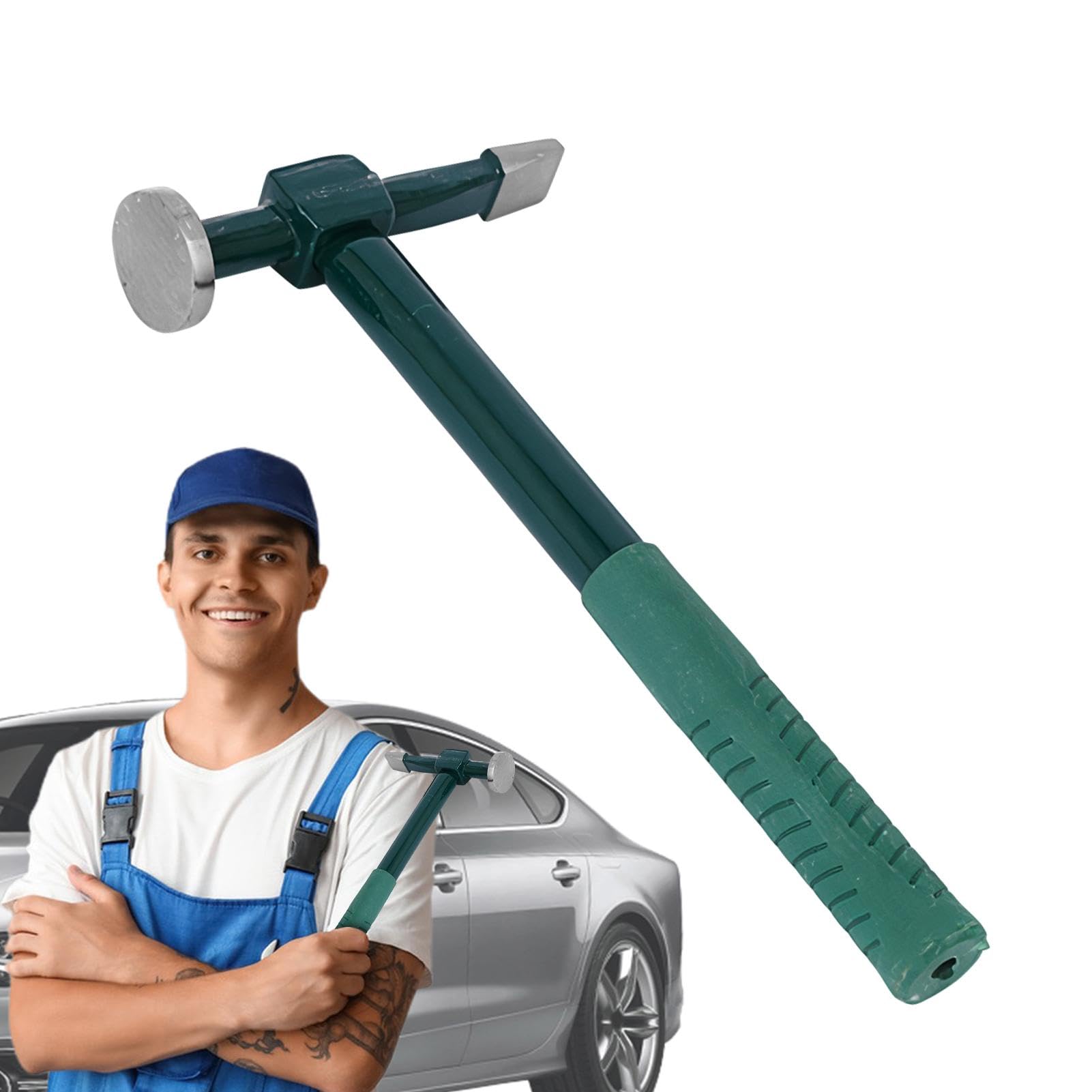 Martello per lamiera per auto, Martelli per carrozzeria automobilistica | Martello per ammaccature auto | Strumenti per la riparazione di ammaccature Martello automatico in acciaio, utensili