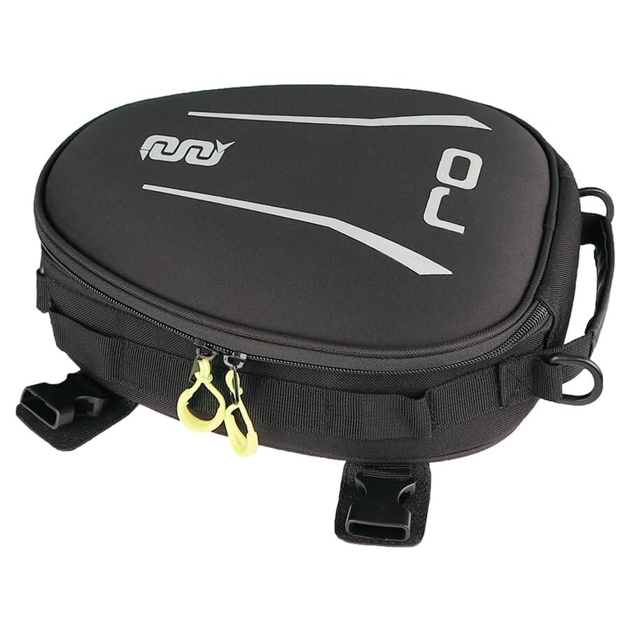 Zaino Da Sella Moto JFG Racing - 15 Litri, Impermeabile, In Pelle Ecologica, Multifunzione