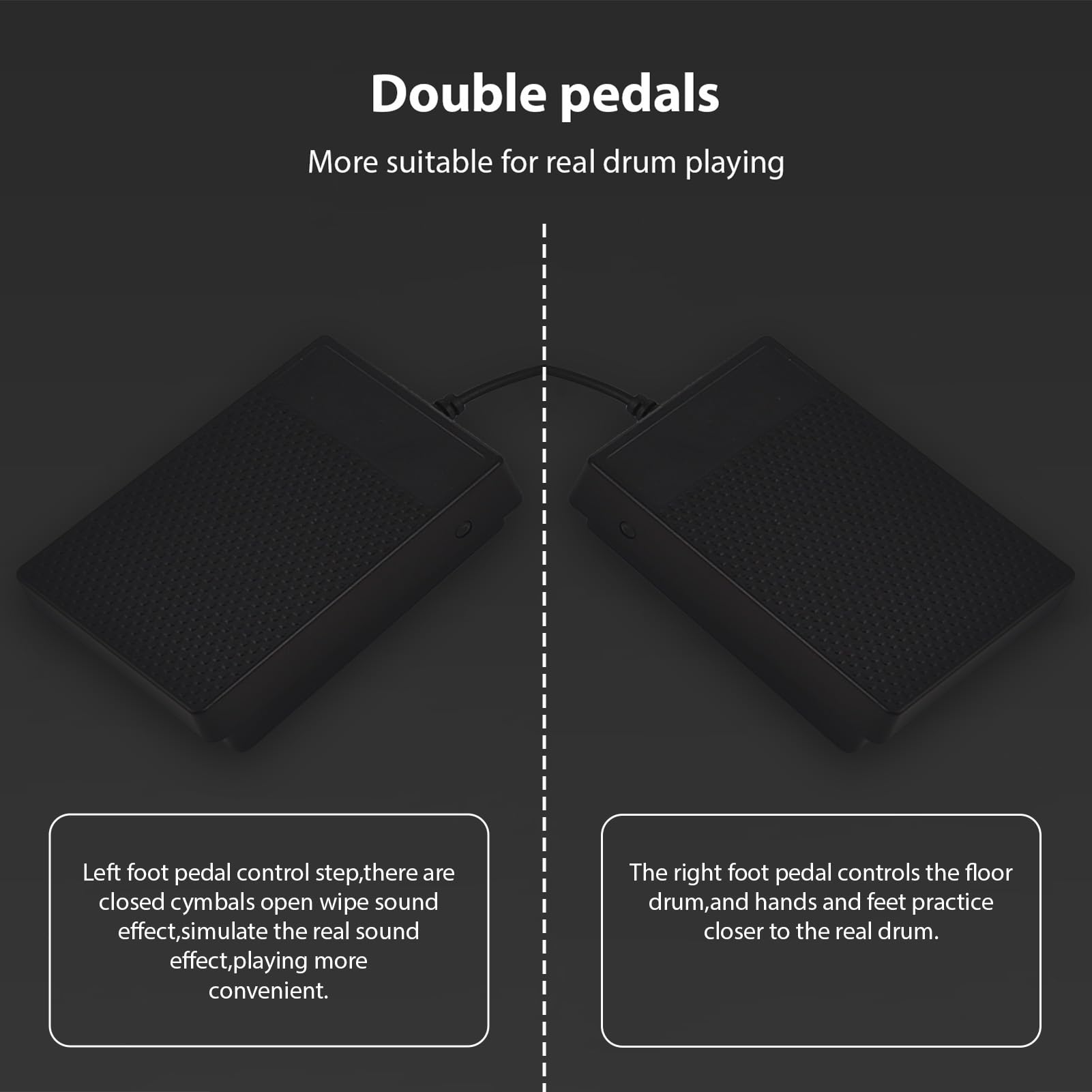 Roll Up Electronic Drum Set 10 Demo Songs Silikon Practice Pad Drum Zestaw z Bębnami i Pedałami dla Początkujących i Doświadczonych Muzyków (BLACK)