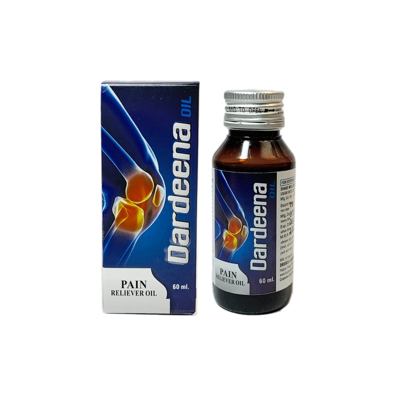 Drugs Lab Dardeena Pain Relief Oil 60 ML Pack of 2-image-40
