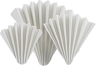Macherey & Nagel ML-1101 - Filtros de celulosa crepados técnicamente crepado, grado MN 651, 1/4, rápido 9 s, color blanco, 50 cm de diámetro, 100 unidades
