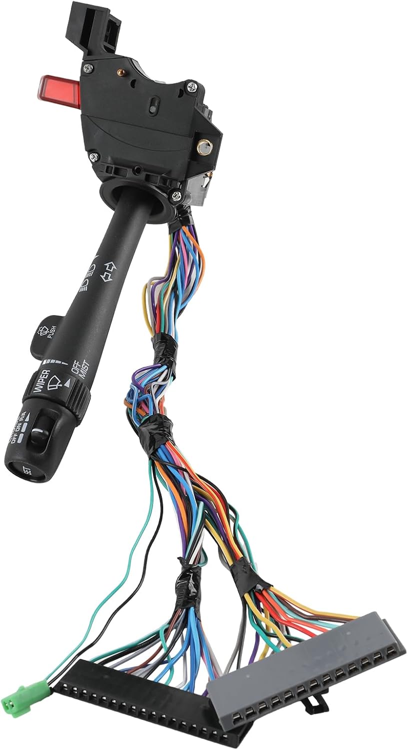 26082245 Turn Signal Console Multi Function Switch with Cruise Control 26083635 26090641 26093832 Turn Signal Wiper Dimmer Combination Compatible with Chevrolet Blazer 4.3L 1998-2005