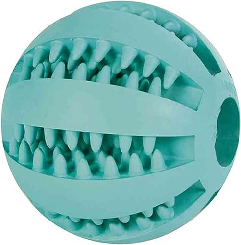 TRIXIE Baseball menthe Denta Fun, caoutchouc naturel, ø 7 cm