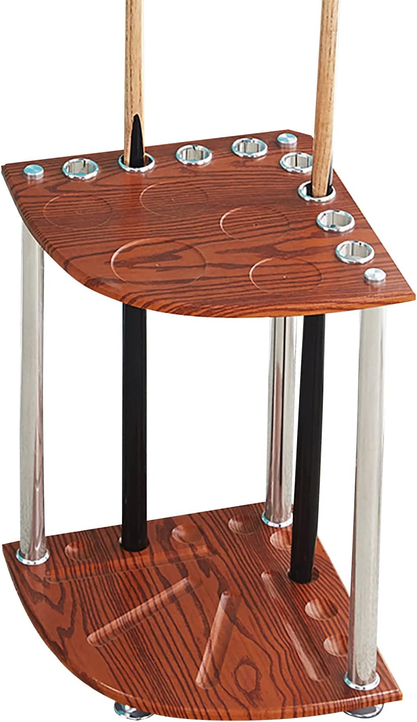Stand Vertical Billiard Holder, Pool Racks, Pool Rack Holds 8 Full Ball Drinks and Other Accessories for Fishing Rod Clubs Game Hall