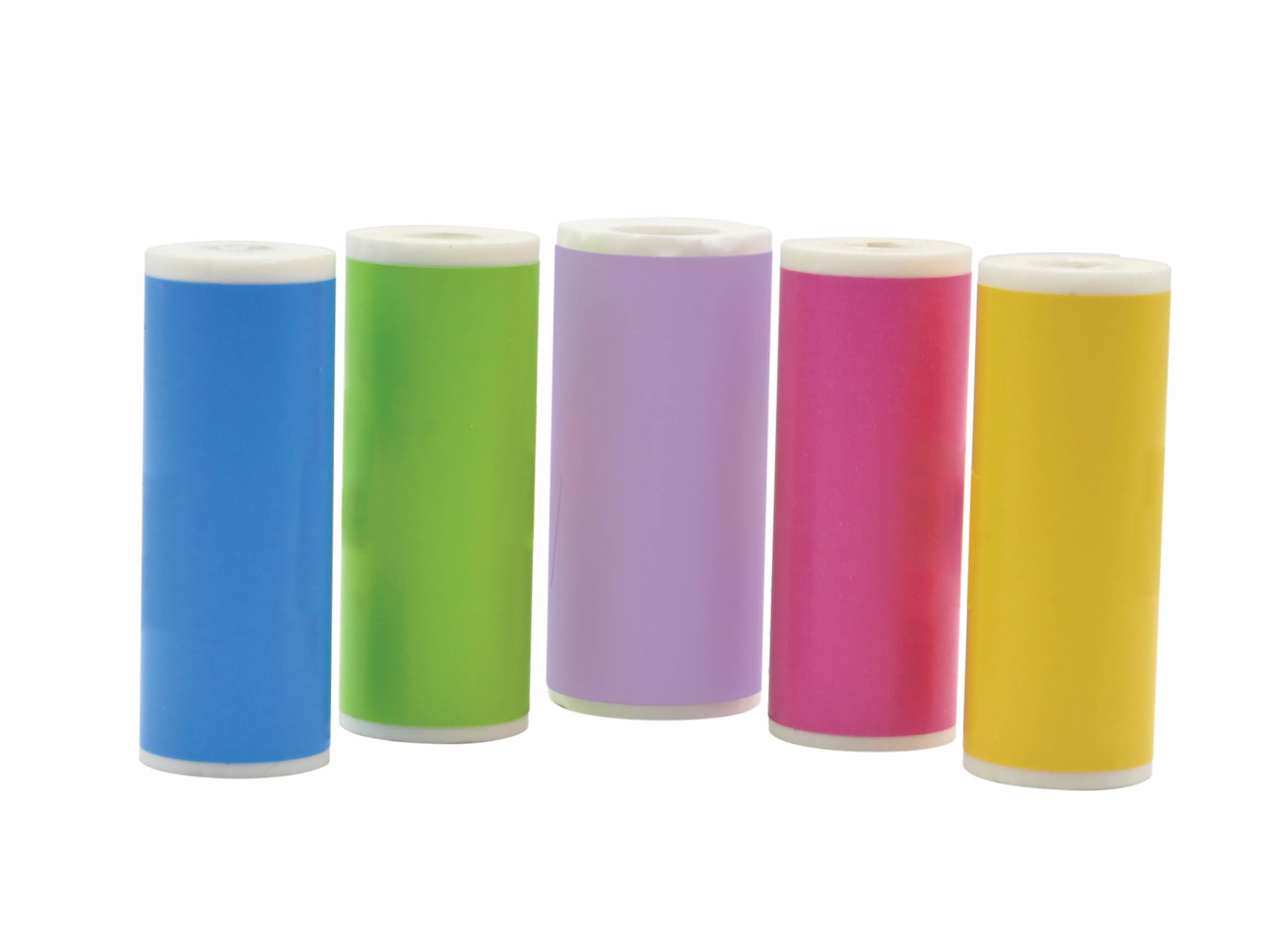 Lexibook, StarCAM Print, Refill pack for DJ150 instant camera, 10 sticker rolls (5 white, 5 coloured: green, blue, purple - Image 2