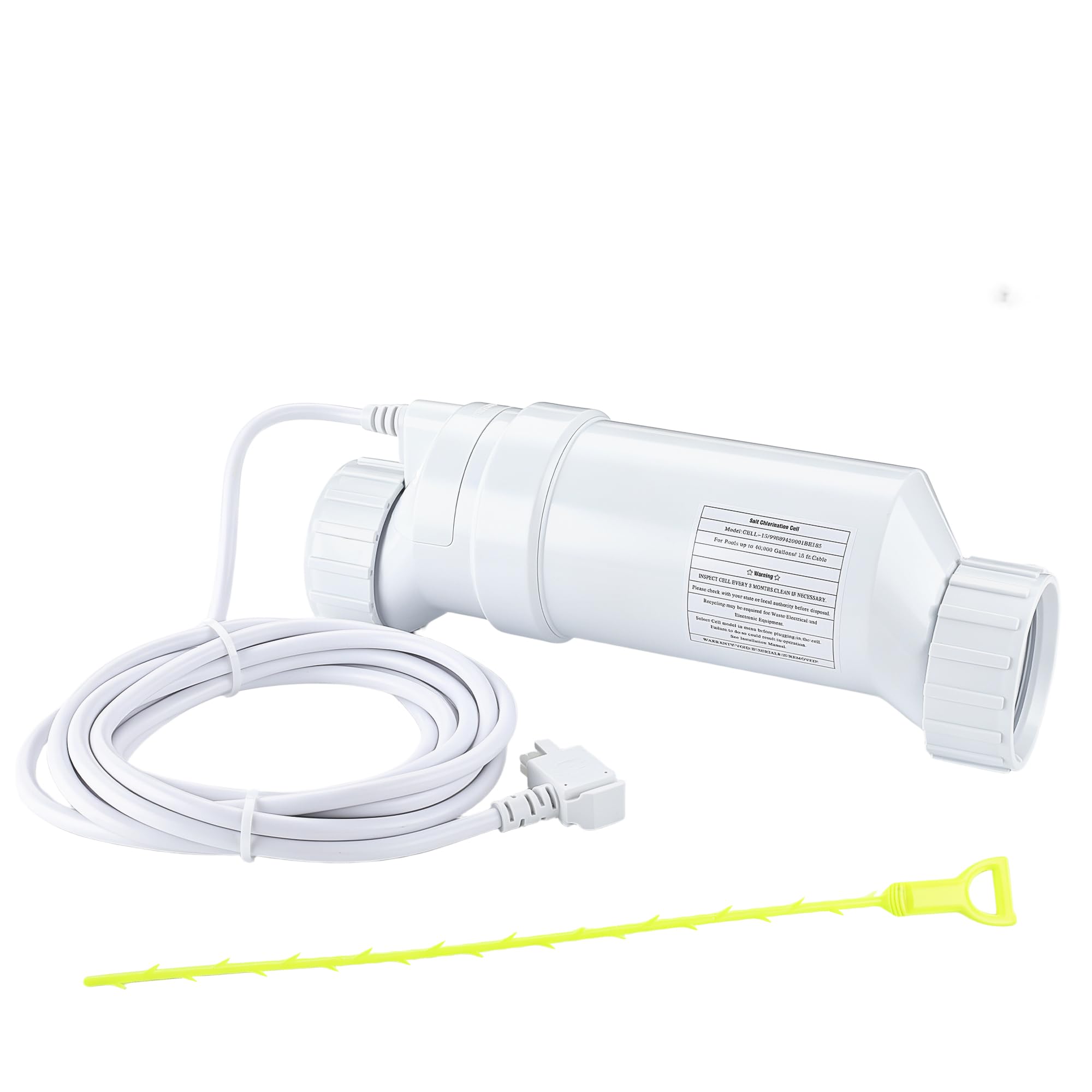 Photo 1 of Replacement t15 Salt Cell for Up to 40,000 Gallon Water Pools?