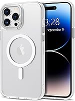 Vista 215 de Anuck - Funda magnética para iPhone 11 compatible con MagSafe, carcasa trasera mate translúcida dura, borde de TPU, delgada, resistente a impactos
