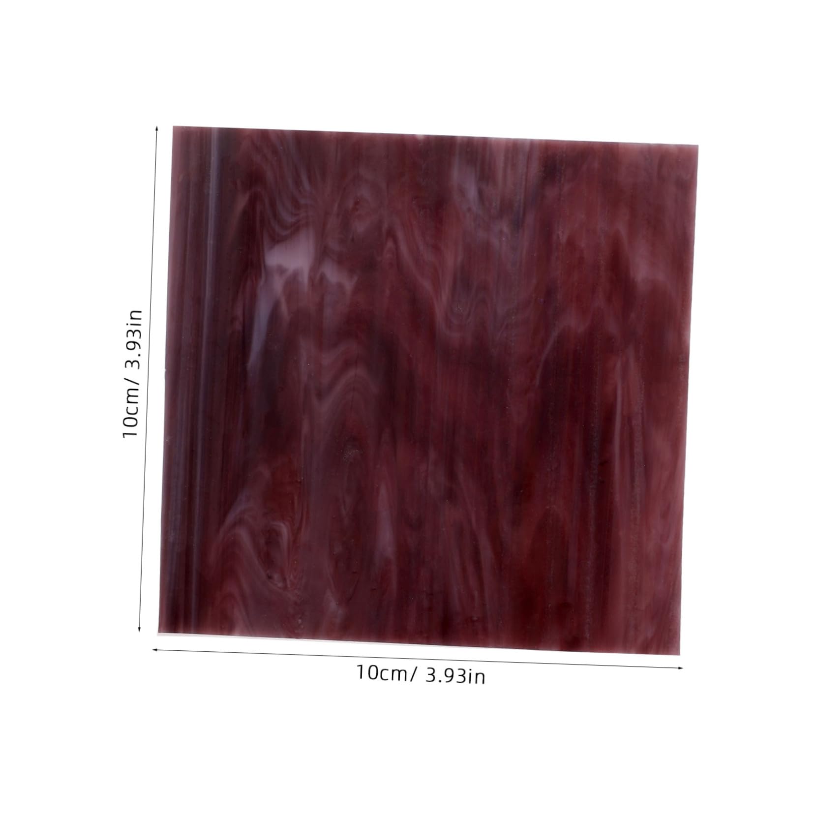 Artibetter 10stücke Buntglas-kits Kacheln Zum Basteln Buntglas-kits Für Anfänger Kleine Glas-diy-kacheln Buntglasplatten Glasplatten Für