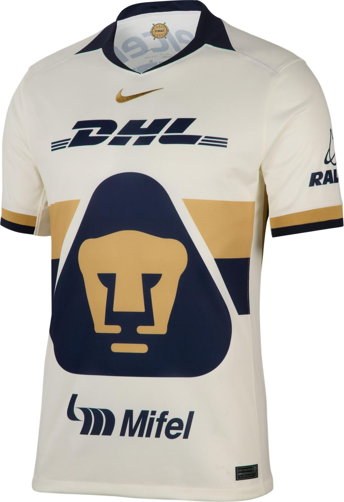 Pumas UNAM 2025/​26 Stadium Home Nike Dri-​Fit - Maglia da Calcio da Uomo, HJ4595