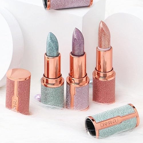 Miniatura 5 de Brillo Estrella Lápiz Labial Maquillaje Lápiz Labial Nutritivo Hidratante Maquillaje Larga Duración Impermeable Brillante Lápiz Labial Cosmético R9o5