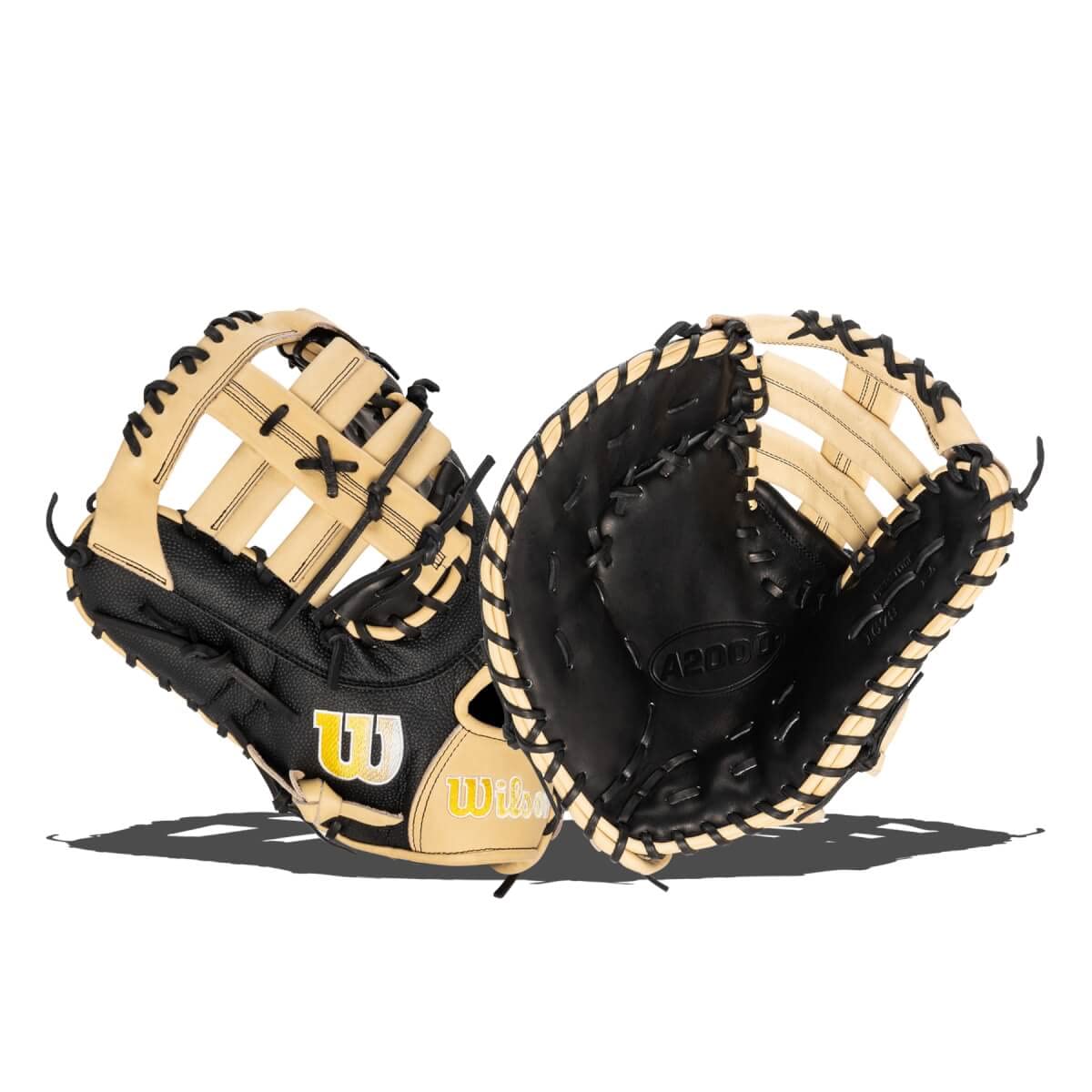 Wilson A2000 First Base Baseball Mitts - 12.25" and 12.5"