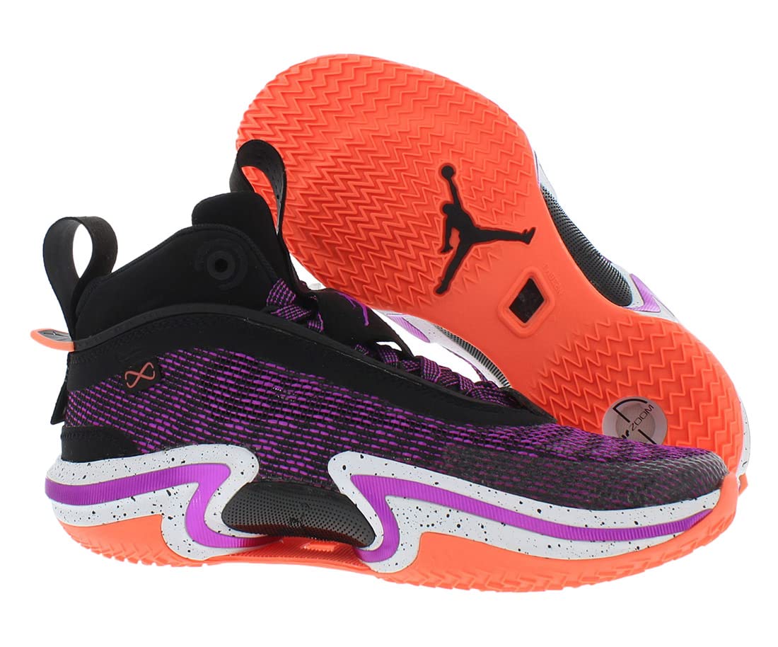 Nike Boy's Jordan AJ XXXVI Basketball Shoes 004, Black/Hyper Violet/White, 6.5 Big Kid US