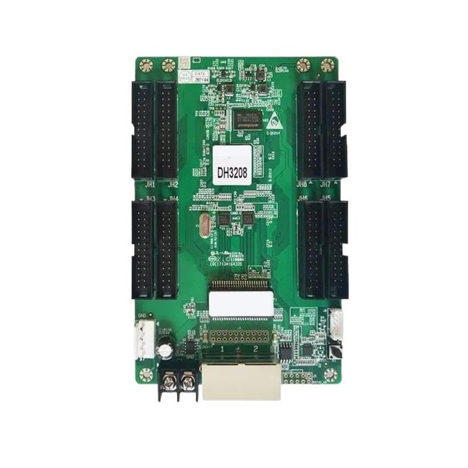 Tarjeta receptora LED, tablero de control de pantalla LED DH3208