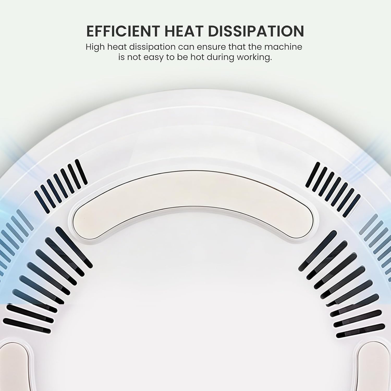 Lavinda Nail Dust Collector Quiet Plug-in Nail Tech Powerful Dust Vacuum Suction Fan with Reusable Filter, Electric Acrylic Nail Dust Cleaner for Nail Polishing, Low Noise, Salon Home