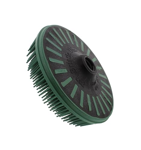 Miniatura 3 de 3M Abrasive 048011-24241 - Discos de cerdas Scotch-Brite, 4 1/2 pulgadas, 50 rpm y 12 000 rpm, color verde