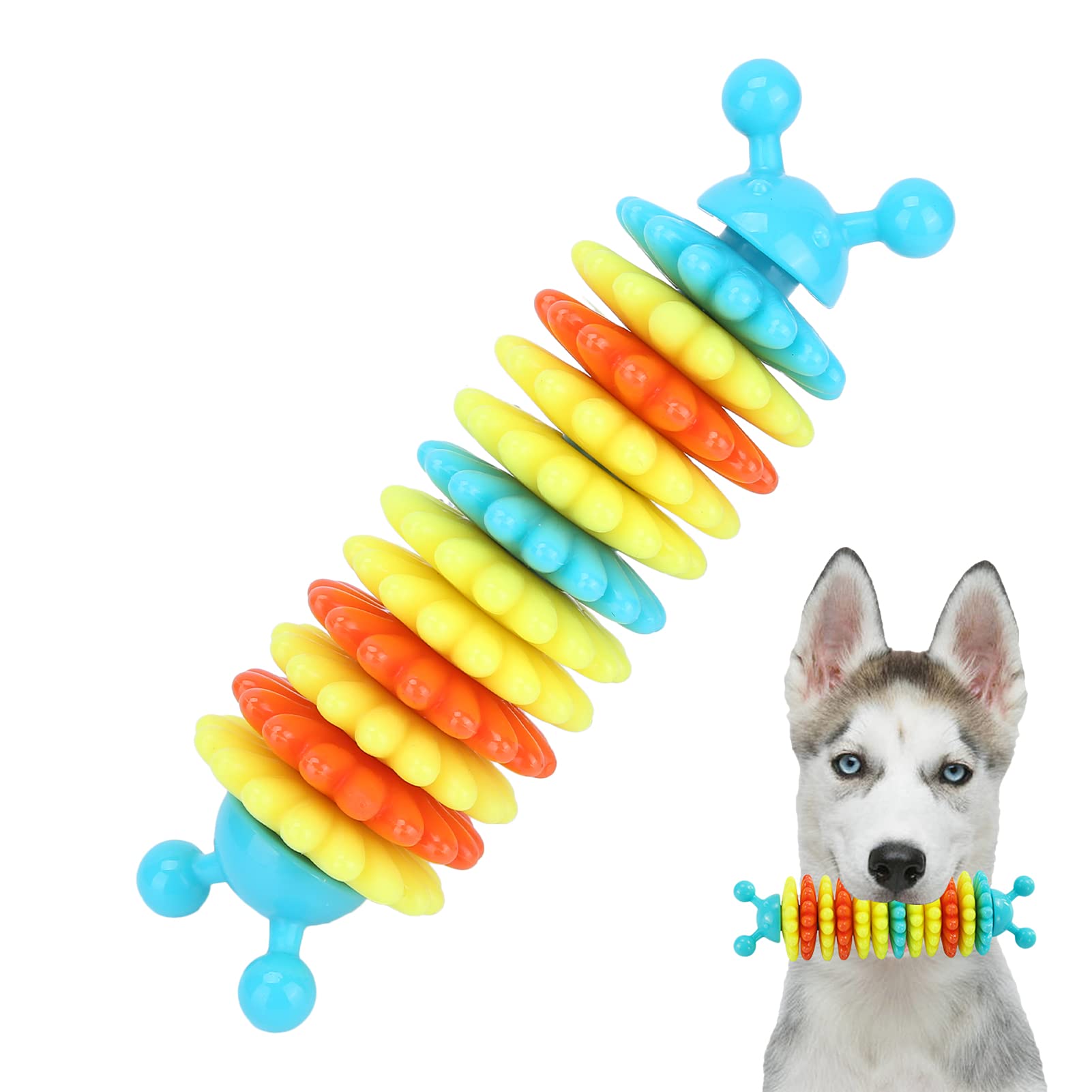 Amazon.co.jp: 犬の噛むおもちゃ、キャタピラー型犬の噛むおもちゃ