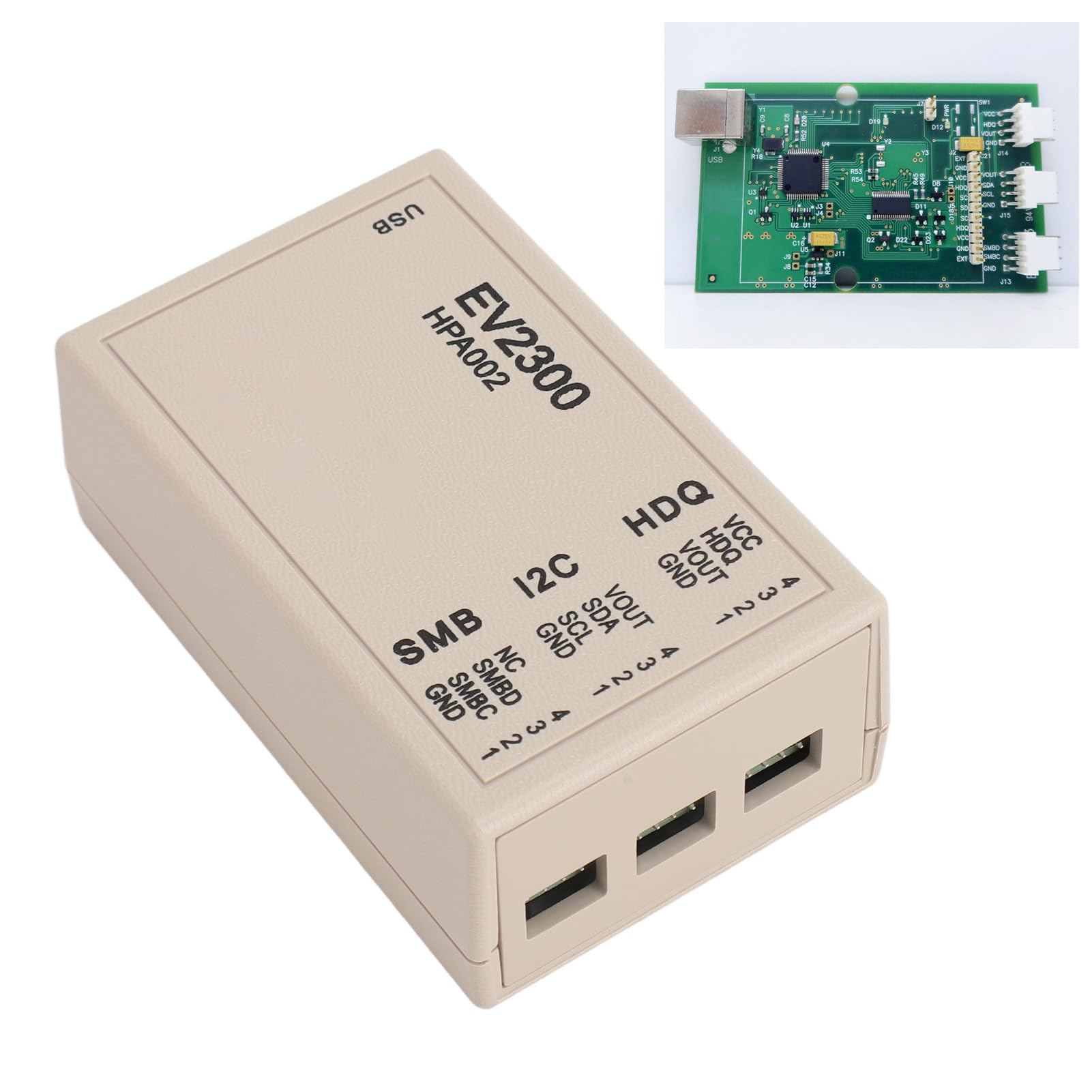 Programmatore EV2300 Debugger Batteria UAV, Chip di Misurazione Batteria, Scatola di Comunicazione SMB per PC per BQ40ZXX BQ27541 BQ27545 BQ34Z100 BQ78Z100 Riparazione Batteria
