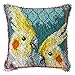 Zatrzask Kompletny Zestaw Poszewek Na Poduszkę - Zatrzask Kompletny Zestaw Poszewek Na Poduszki Dla Zwierząt, Śliczna Papuga, Poduszki Zestawy Do Szydełkowania Dla Dzieci Dorośli Początkujący