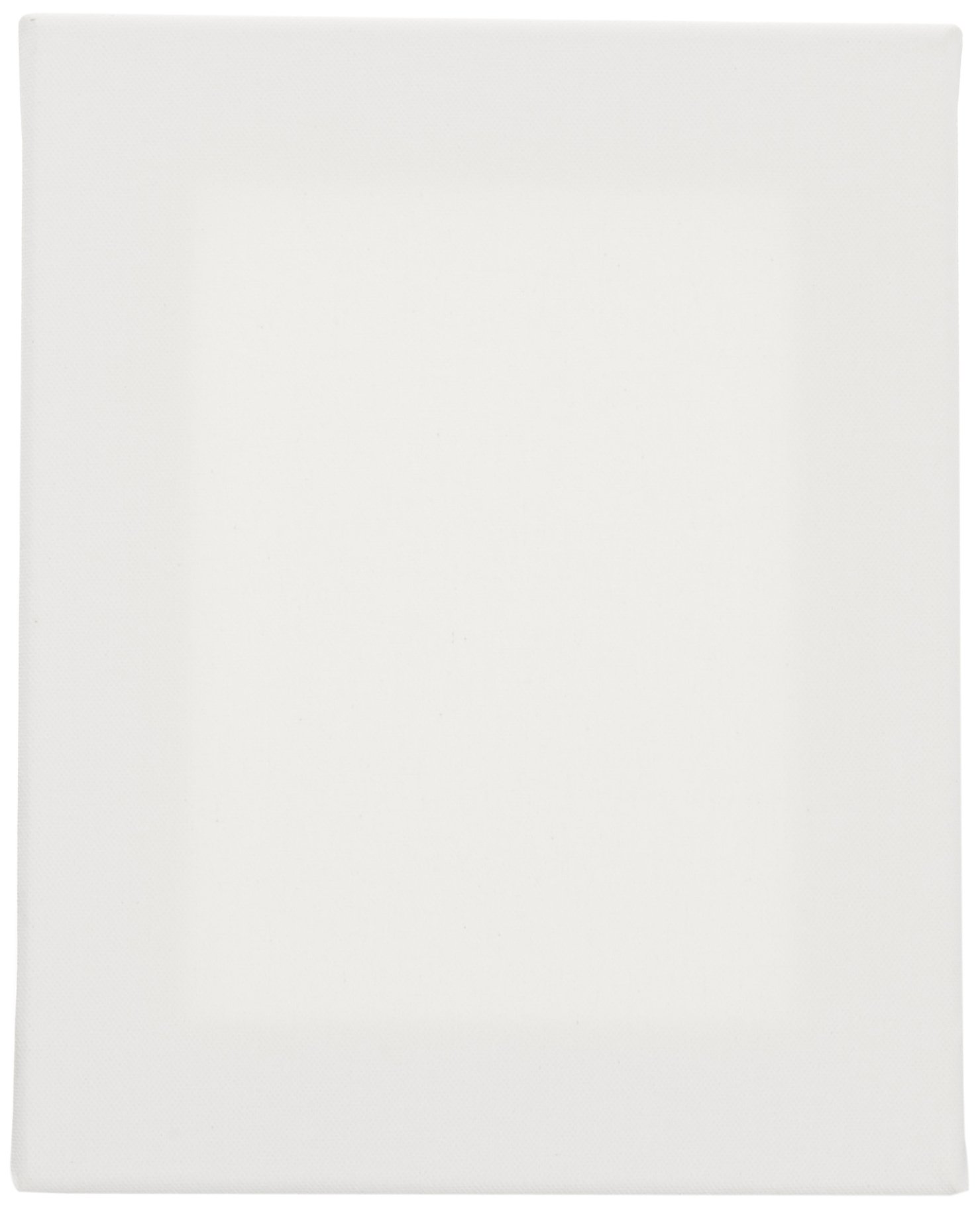 TARA Stretched Back Stapled Cotton Canvas, 8 x 10 Inches, White, Pack of 3