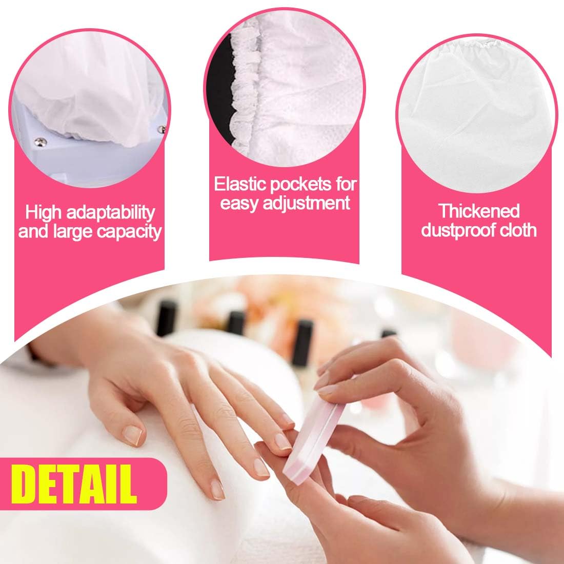 Sacchetti per Aspirapolvere Unghie, Ricambio Sacchetti Di Ricambio per Aspiratore Unghie Sacchetti Raccogli Polvere per Unghie Aspirapolvere Sacchetti per Aspiratore per Unghie per Nail Art 5 Pezzi