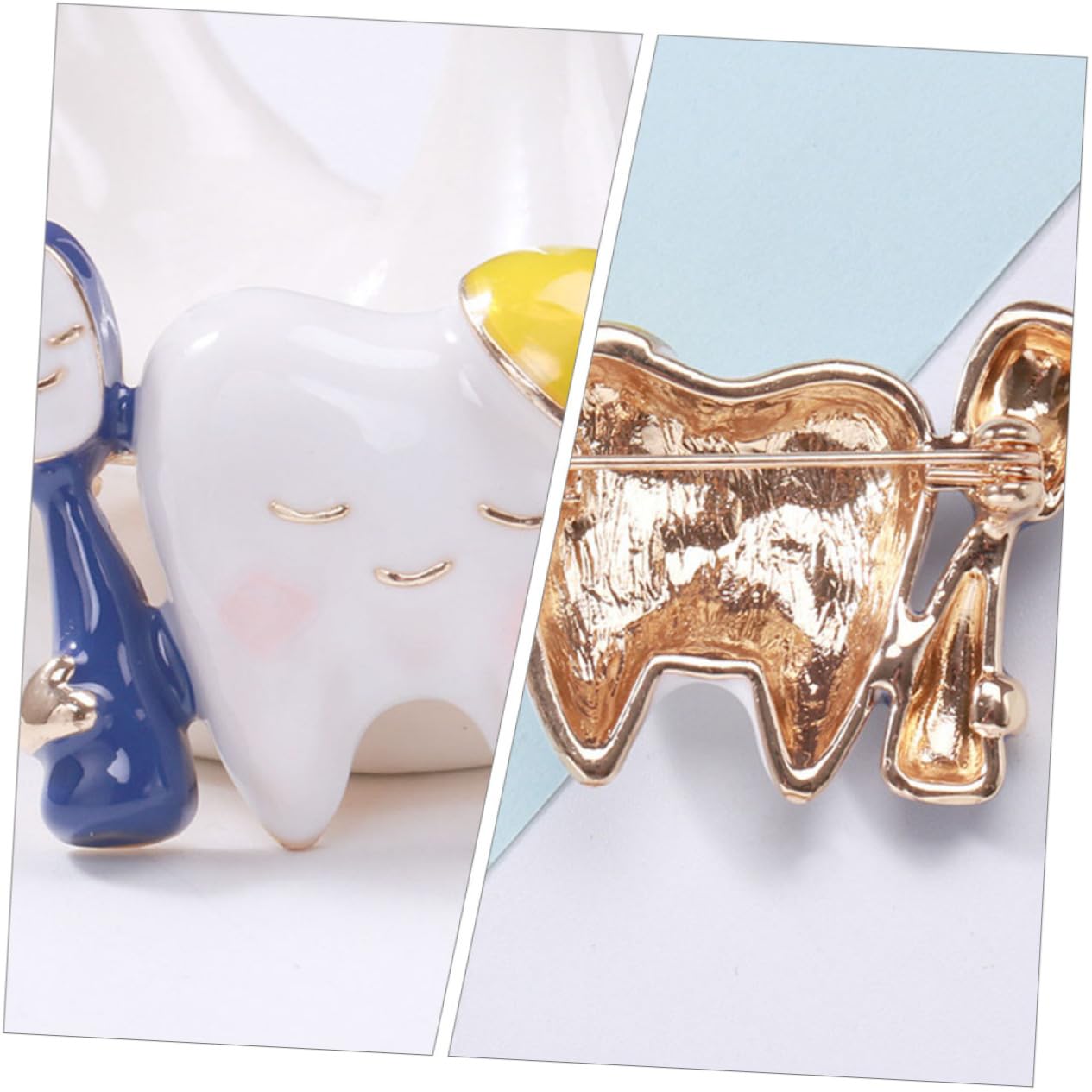 2 Piezas Broche De Ropa Solapa Pin Broches Y Alfileres Para Mujeres Dental Pin Doctores Enfermera Enfermera Para Insignia Mujer Mochila Traje Accesorios