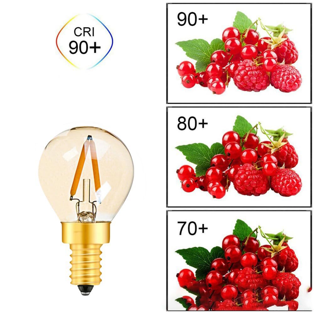 8 Szt 220V 1W G40 E14 Żarówka LED Retro Żarówka LED Globe Filament Lampa Amber Glass Ciepła Biel Do Baru Hotelowego Salonu