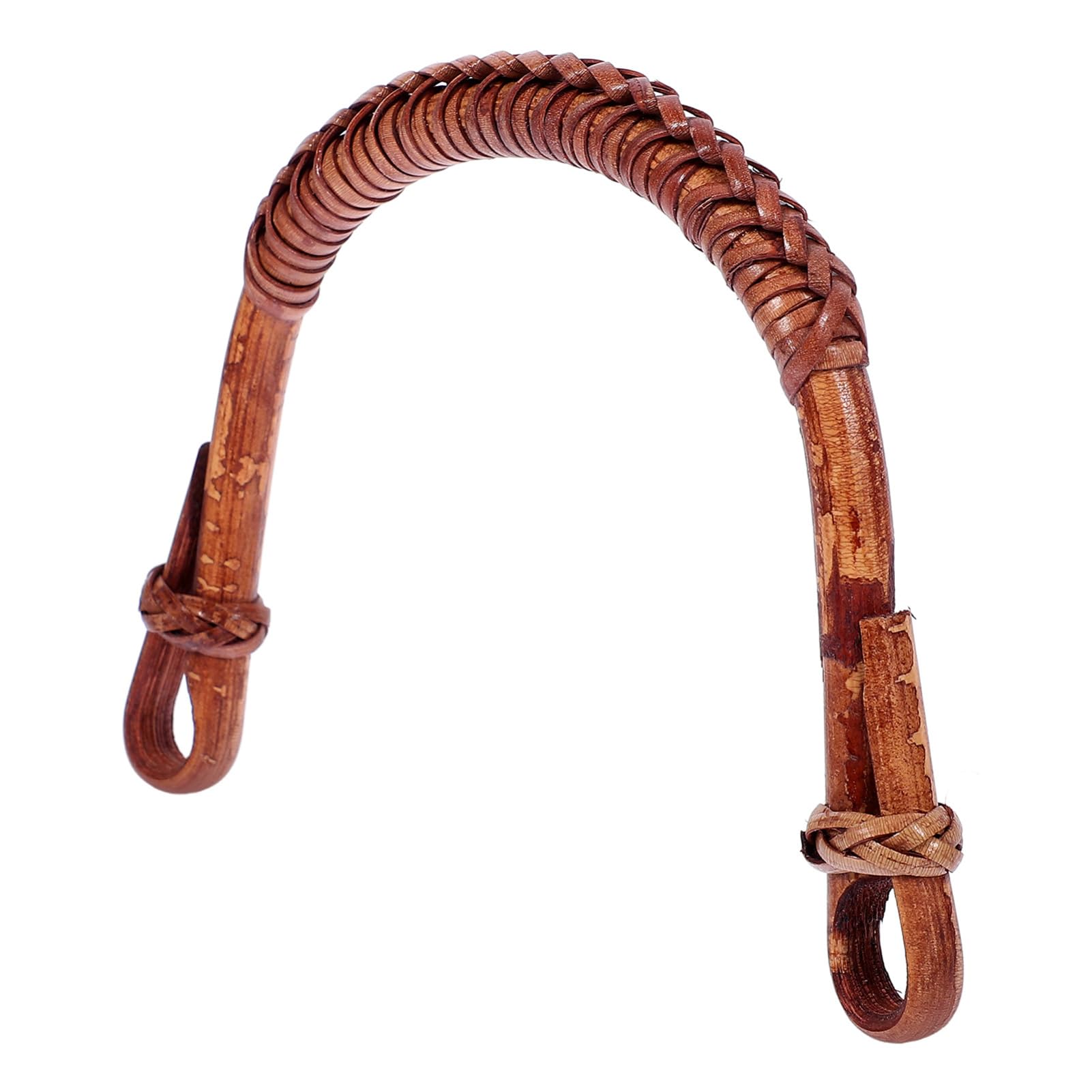 Cabilock Teapot Handle Replacement Rattan Tea Kettle Handle U Shaped Teapot Grip Handle for Coffee Pot Kettle Tea Maker Brown