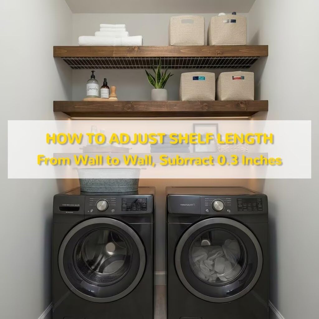 5 Pcs Wire Shelf Covers, 16x48 in Foamed PVC Wire Rack Covers with Wood Grain Texture (Not Wood), Removable Decorative Shelf Covers for Pantry, Closet, Cabinet, Kitchen