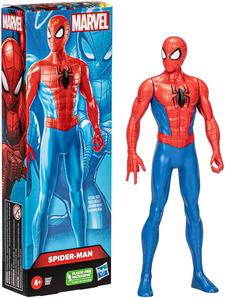 Marvel, Action Figure, Homem-Aranha - Figura Articulada em Grande Escala com 20 cm - A partir de 4 Anos