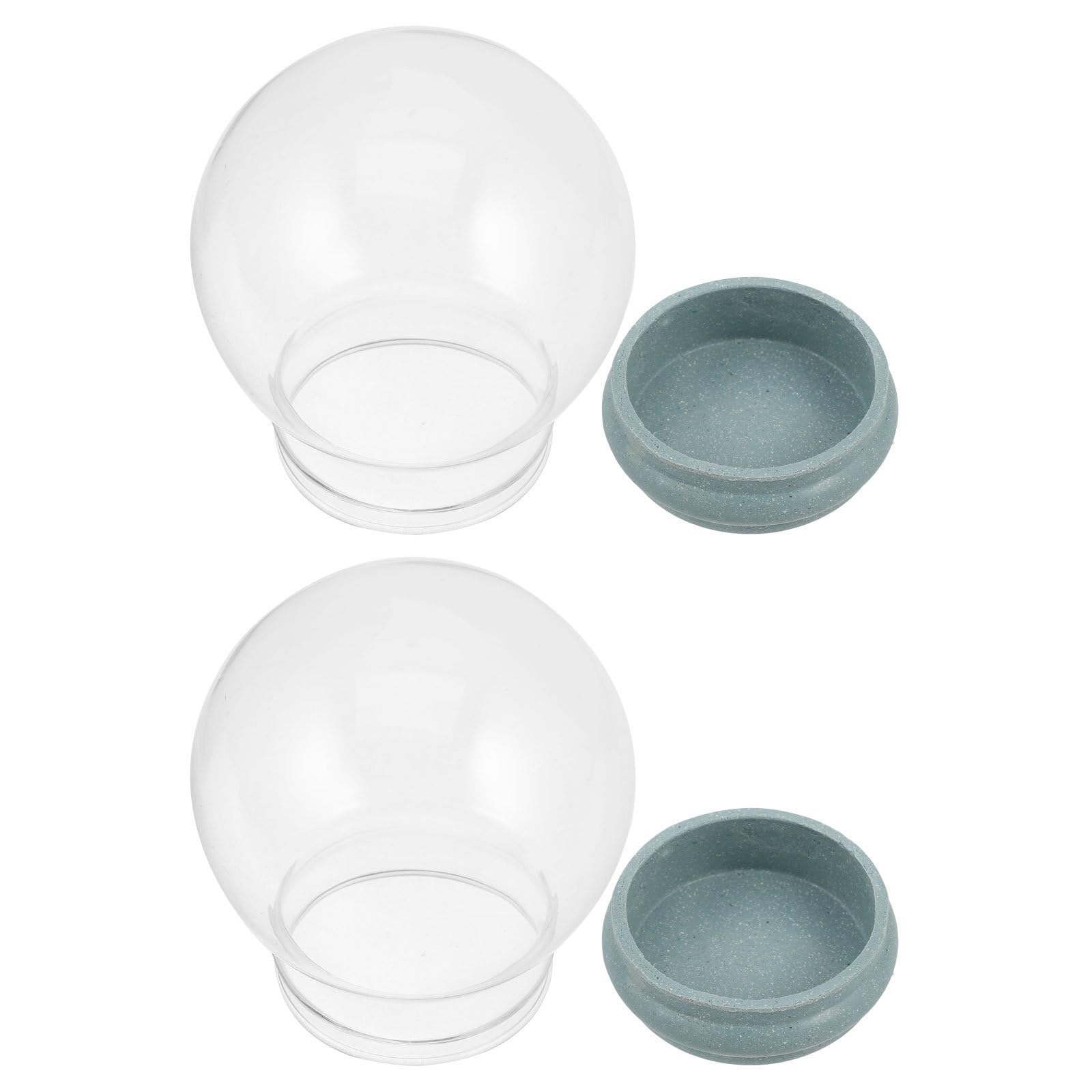 Forma Redonda Rellenable de Transparente para Adornos de Navidad Personalizados en Casa