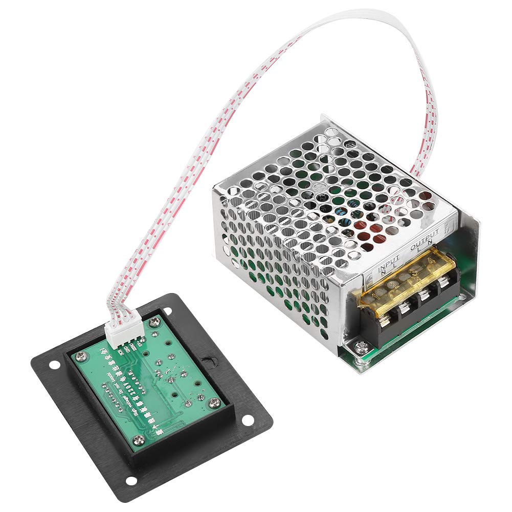 4000W SCR Digital Voltage Regulator Speed Control Dimmer Thermostat AC