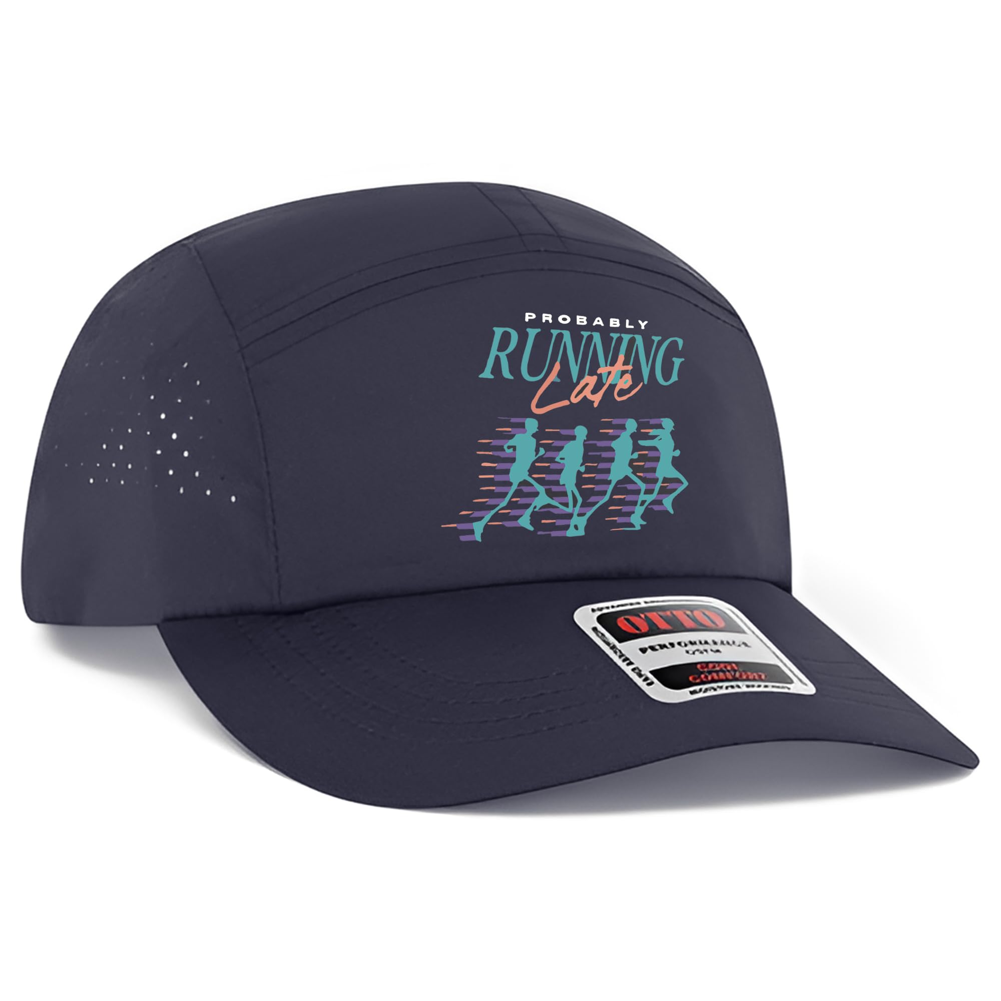 Run Club Hat | Designed for Runners | Premium Strapback Low-Profile Running Hat for Men & Women