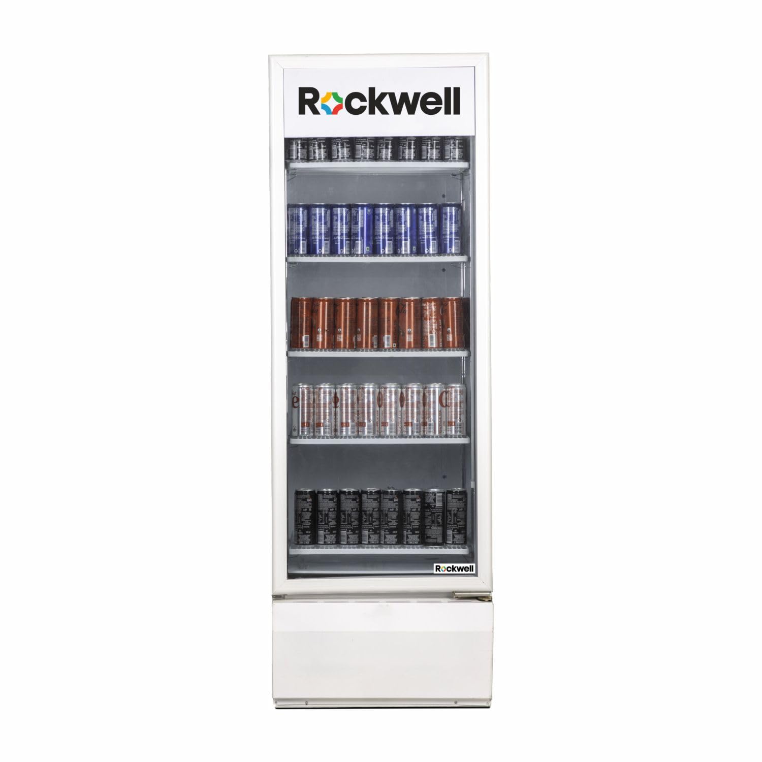 ROCKWELL RVC400 Visi Cooler, Single Glass Door, 5 Shelves, LED Lighting, Fast & Even Cooling, Auto-Defogging, 4-Year Warranty-image-24