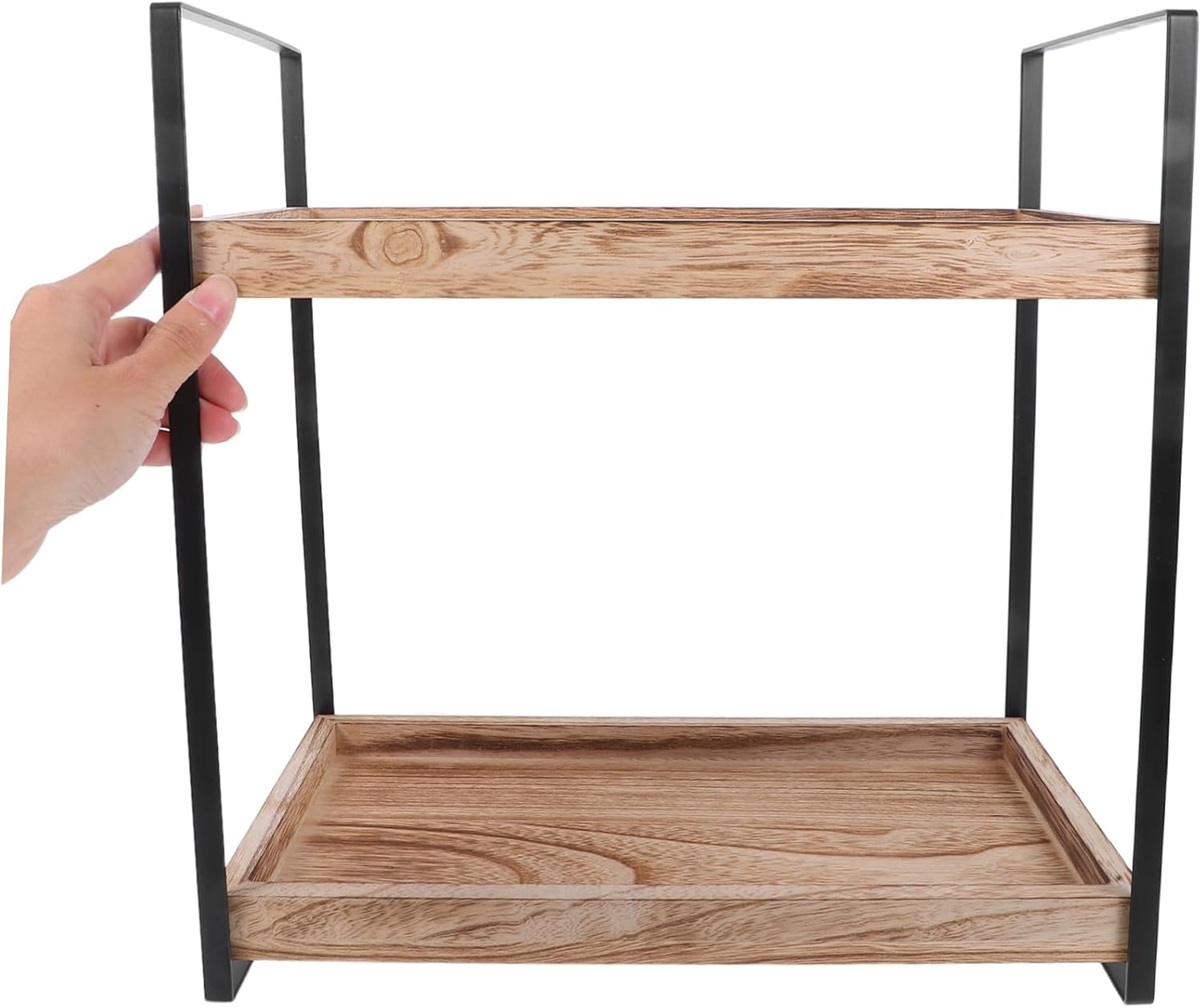 Bathroom Counter Spice Rack Shelf Countertop Shelf Toiletry Storage Rack Sturdy Construction