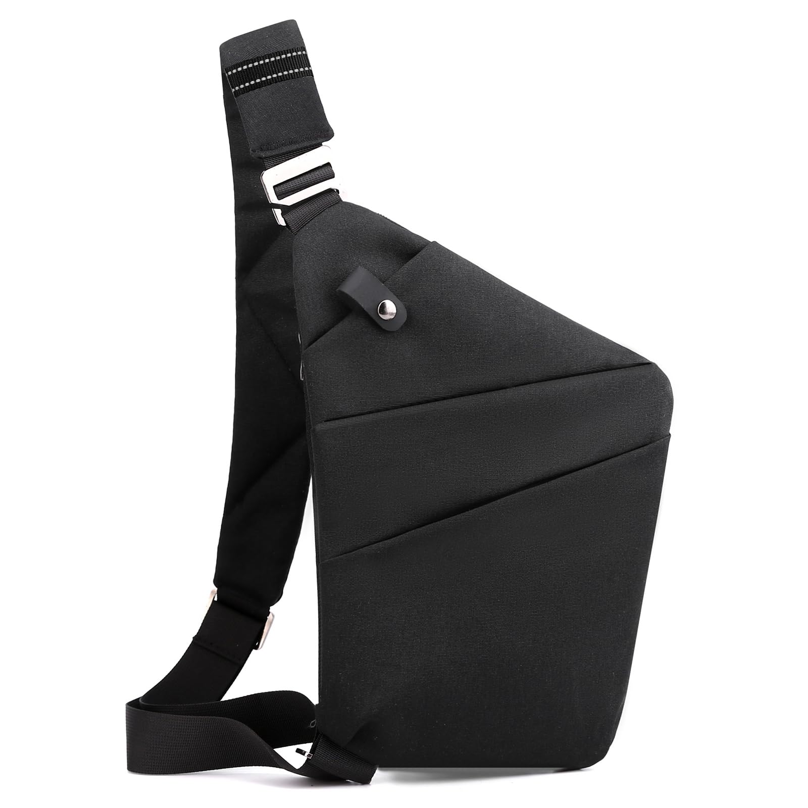 Borsa da viaggio antifurto, monospalla di grande capacità, borsa a tracolla al petto, alla moda, leggera, per viaggi e sport