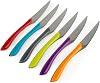Amefa ECLAT Kaleidoscope 24 Piece Coloured Cutlery Set for 6 – Stainless Steel Knives Forks Spoons – Multi-Colour Handles – Dishwasher Safe