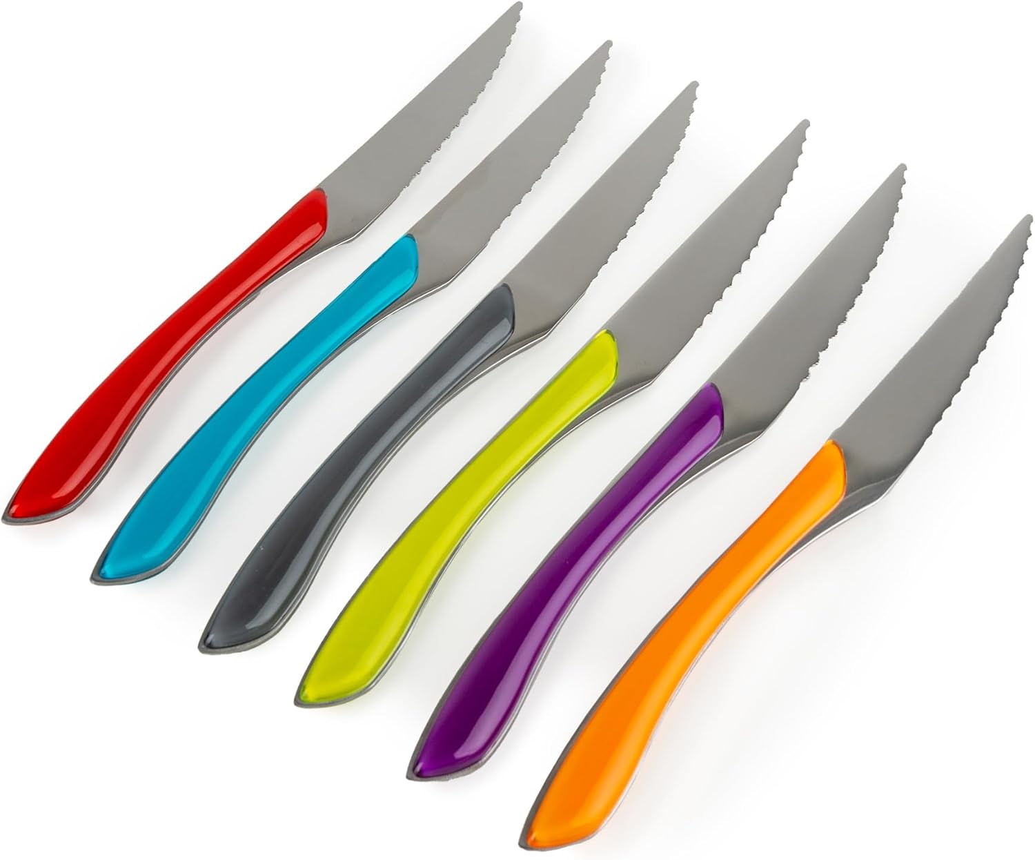 Amefa Eclat Kaleidoscope 24 Piece Flatware Cutlery Box Set, Bright Multi Colored
