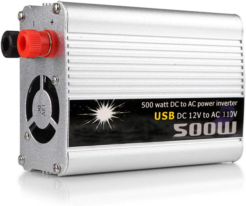 Eaglerich Car Power Inverter Converter 500W Watt DC 12V to