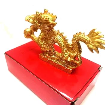 Amazon.co.jp: 龍の置物 風水 5本爪 龍 インテリア リビング