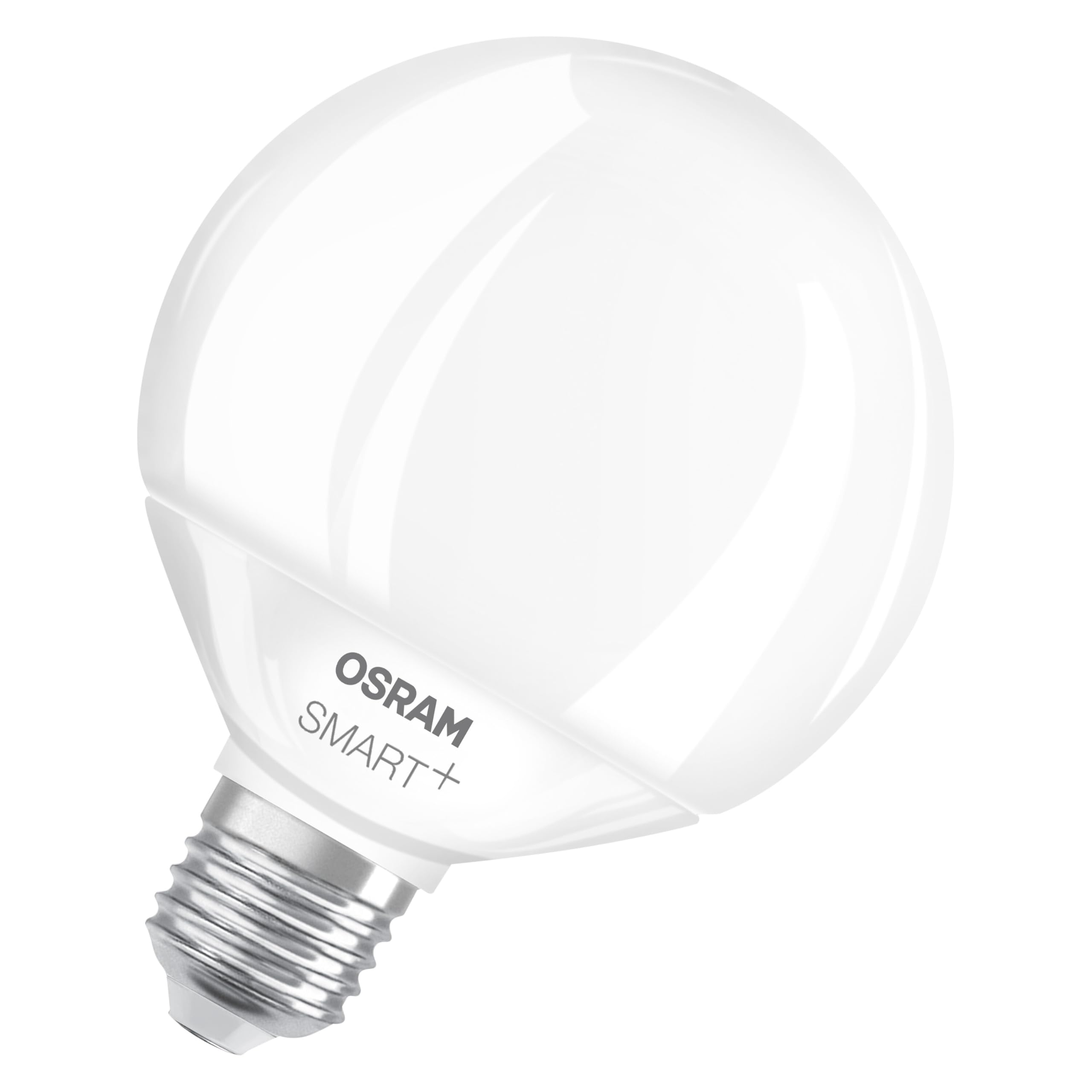 OSRAM SMART+ Matter LED lamp, Compatible with Google, Alexa, Apple, White Frosted Look, 14W, 1521lm, E27 Base, Color Light & White Light, app or Voice Control, Life of up to 20,000 Hours
