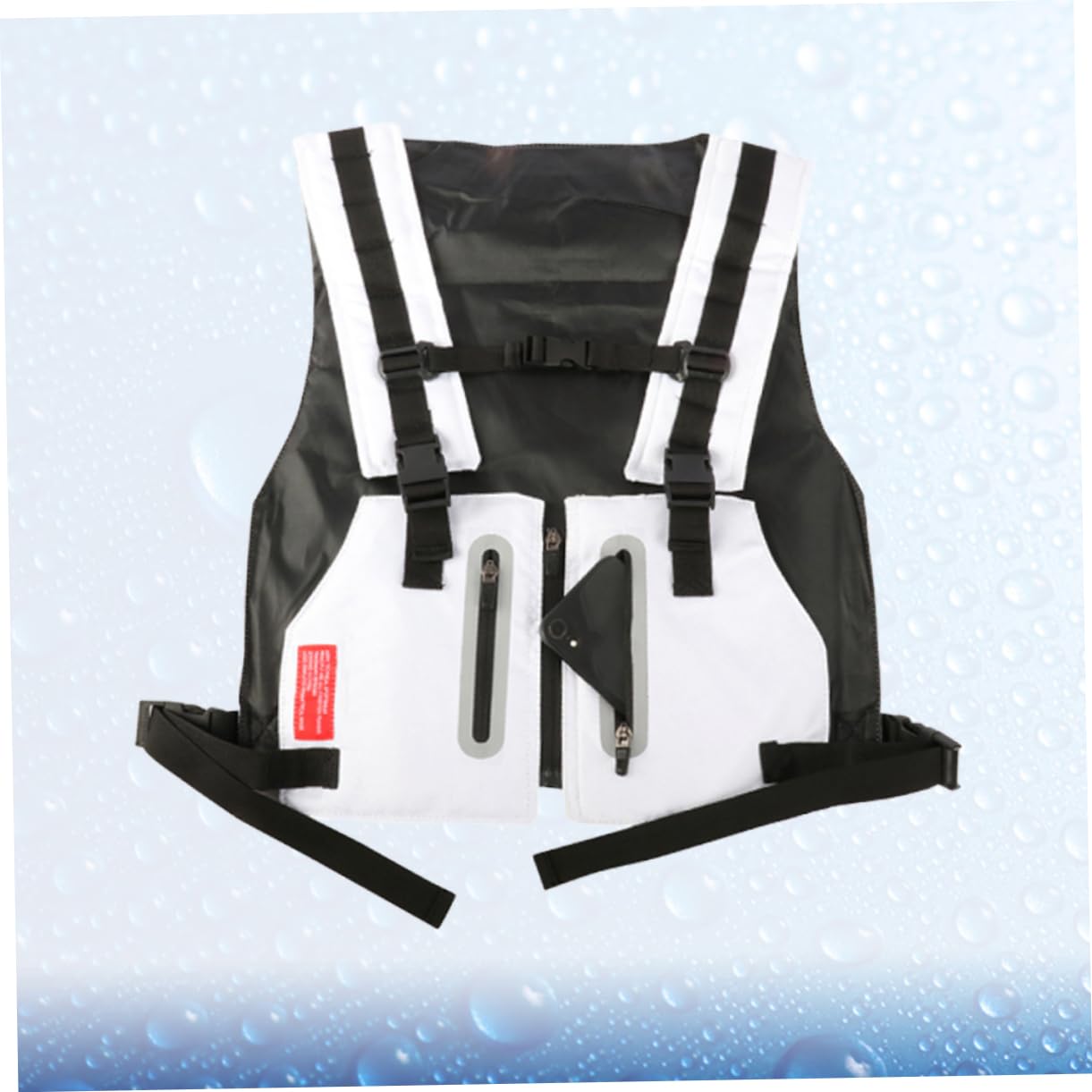 INOOMP Chaleco Deportivo Reflectante para Hombre De Alta Visibilidad para Correr y Ciclismo Múltiples Bolsillos para Actividades Al Aire