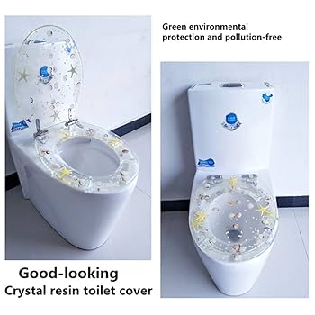 Amazon｜便座、快適便座カバー ソフト クローズ 透明便座蓋