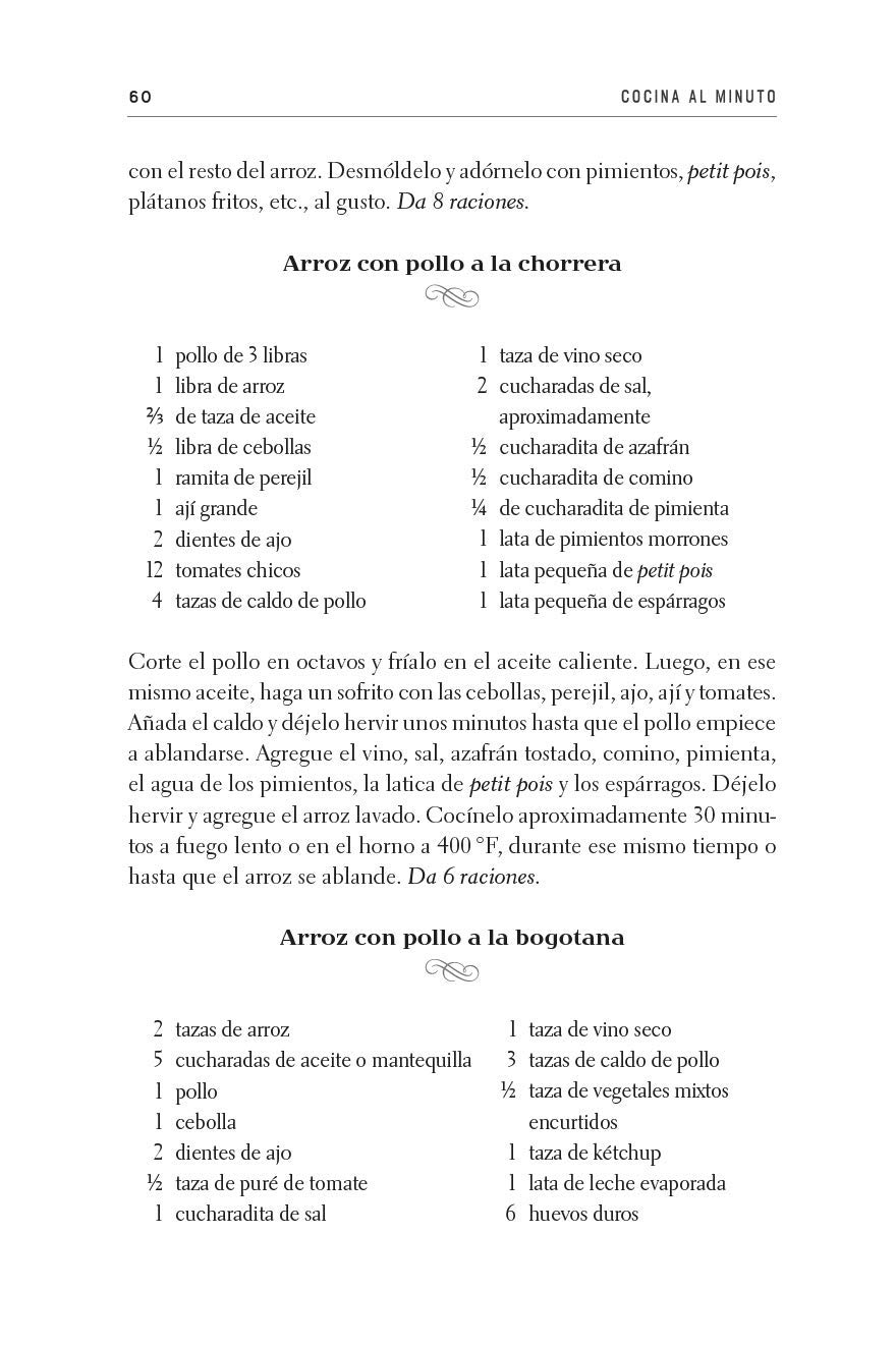 Nitza Villapol. Cocina al minuto / Quick Cooking: Easy, Fast Recipes with a Cuban Flair: Recetas tradicionales cubanas