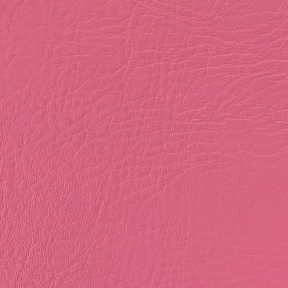Leatherette Vinyl Fabric Fire Retardant Faux Leather Upholstery Material 140cm Wide (Price Per Metre) (Cerise)