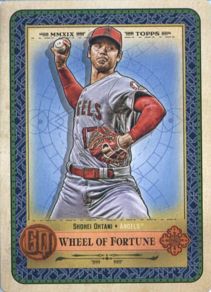 2019 Topps Gypsy Queen Tarot of the Diamond #17 Shohei Ohtani Los Angeles Angels Baseball Card