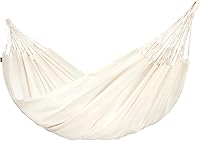Vista 30 de LA SIESTA Brisa Hamaca clásica, hecha a mano, resistente a la intemperie, resistente a roturas, hamaca para relajación interior y exterior