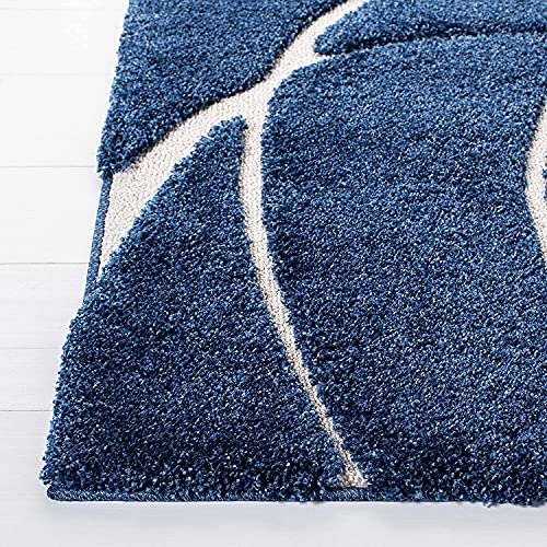 Image of Modern Quality Carpet /Trending Design Hand Woven Fluffy Rug /Mats for Bedroom /Dinning Hall /Living Room 2-inch Thick [Size 6x8 feet]
