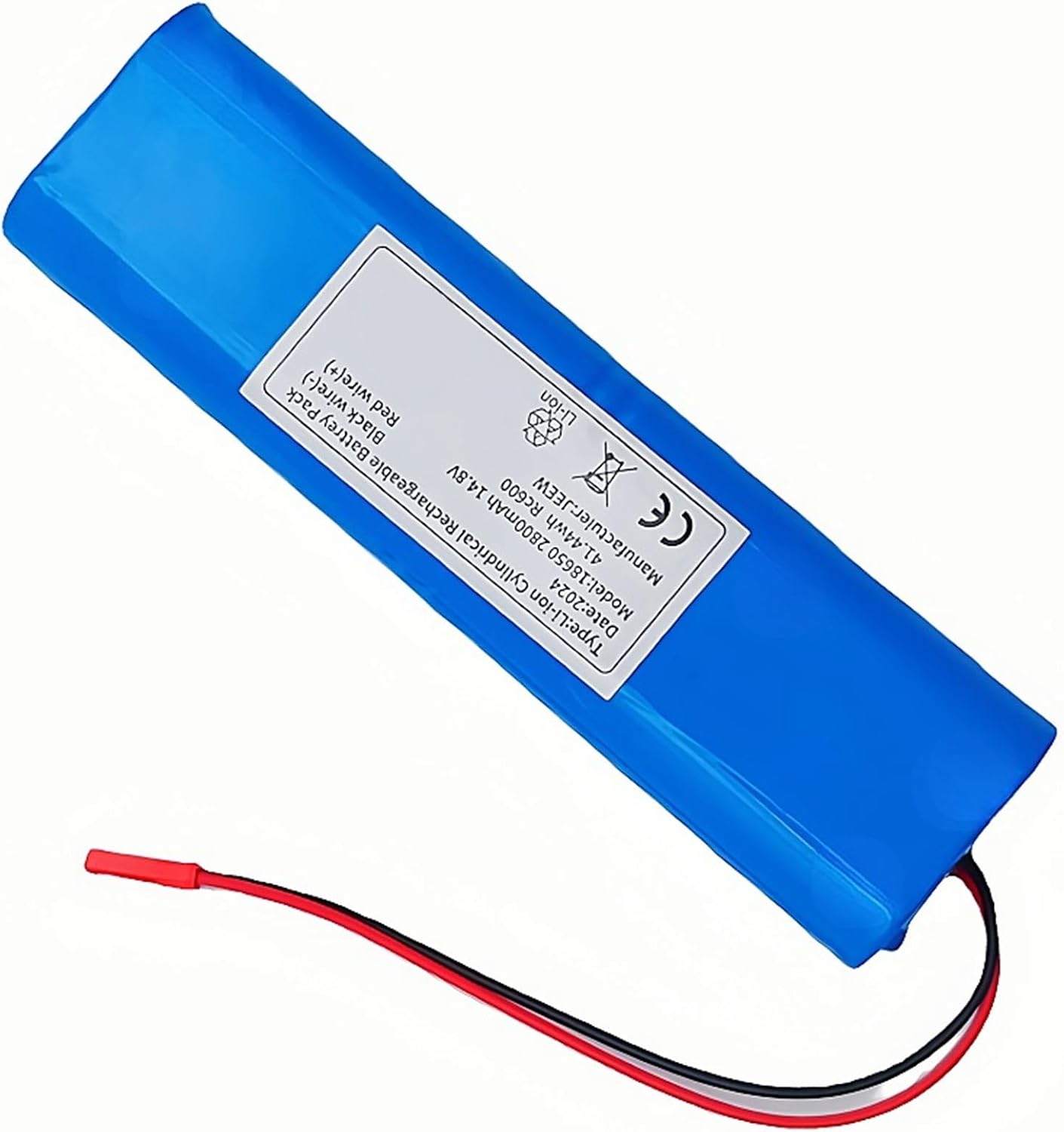 14.8V 2800mAh Lithium Battery, Compatible For Ilife, V5 V5s V50 V3 Plus V3s Pro Robot Vacuum Cleaner,Compatible For Ilife, V5s Pro Lithium Battery(2800MAH)