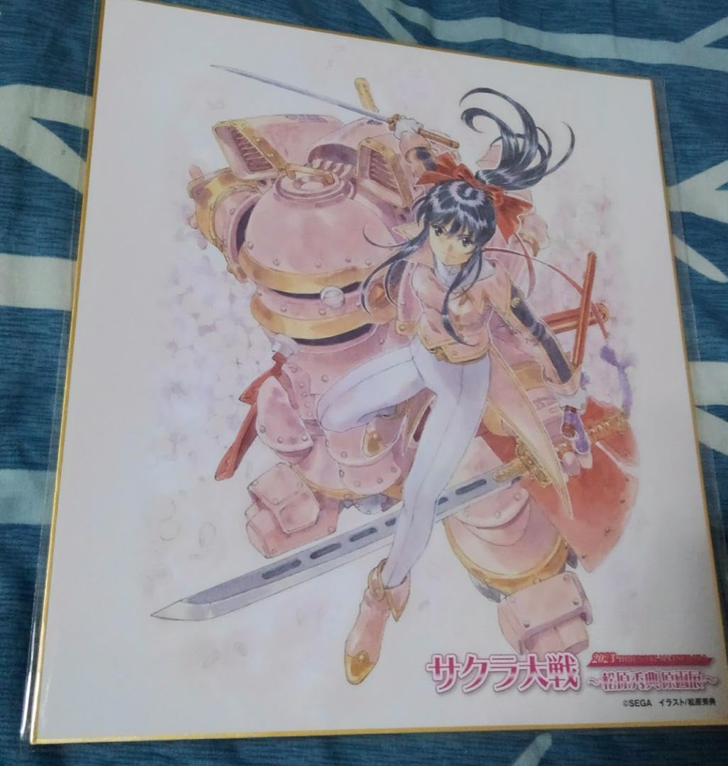 Amazon.co.jp: サクラ大戦 松原秀典原画展2023色紙 さくら 82S4A92R