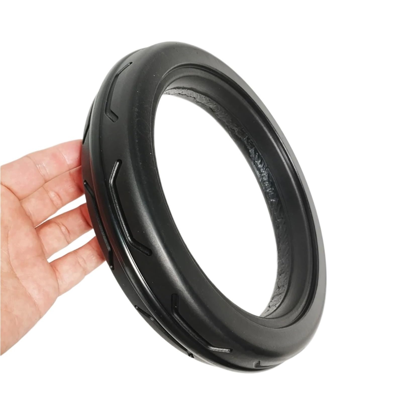 Pneu de poussette personnalisé compatible avec Jane Muum Buggy, roue avant ou arrière en polyuréthane sans chambre à air avec bande de roulement, accessoires de rechange pour bébé (1 pneu avant Muum)